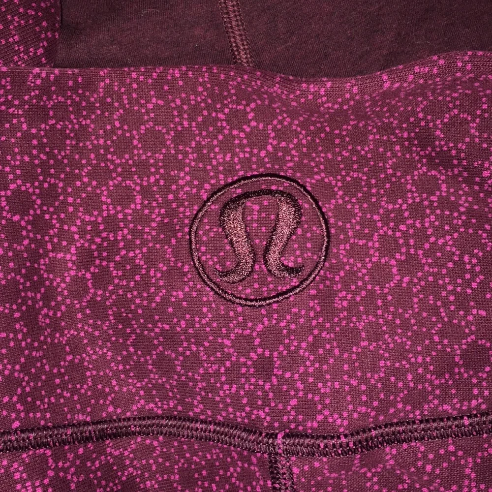 LULULEMON SCUBA ZIP UP  HOODIE III IN STAR PIXEL RASPBERRY - Picture 4 of 9